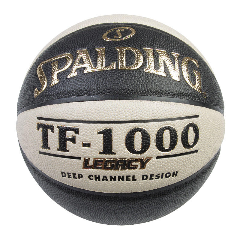  черный мяч Spalding TF-1000 74-598 - цена, описание, фото 1